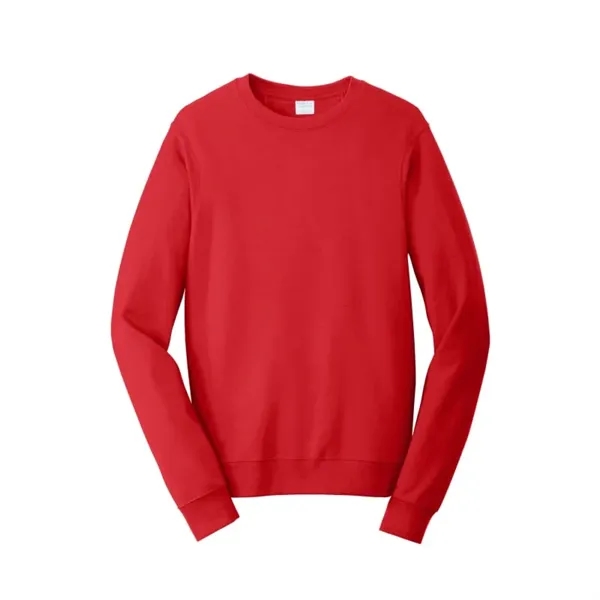Port & Company Fan Favorite Fleece Crewneck Sweatshirt. - Port & Company Fan Favorite Fleece Crewneck Sweatshirt. - Image 3 of 12