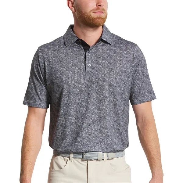 FootJoy ProDry Performance Speckle Print Lisle Shirt - FootJoy ProDry Performance Speckle Print Lisle Shirt - Image 4 of 8