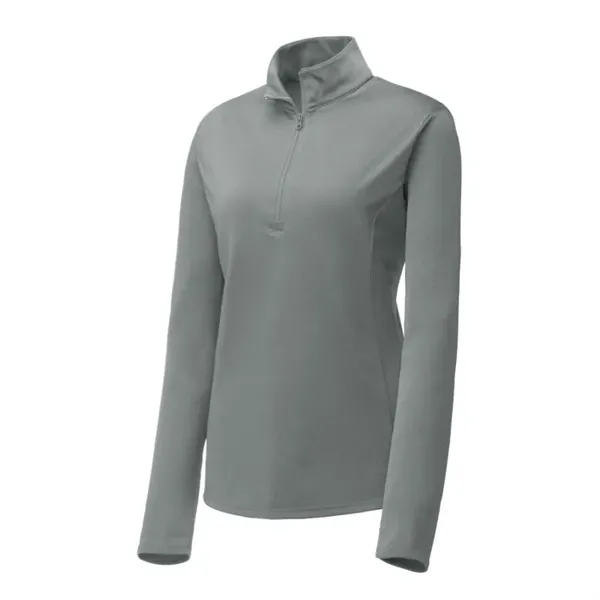 Sport-Tek Women's PosiCharge Competitor 1/4-Zip Pullover. - Sport-Tek Women's PosiCharge Competitor 1/4-Zip Pullover. - Image 4 of 11