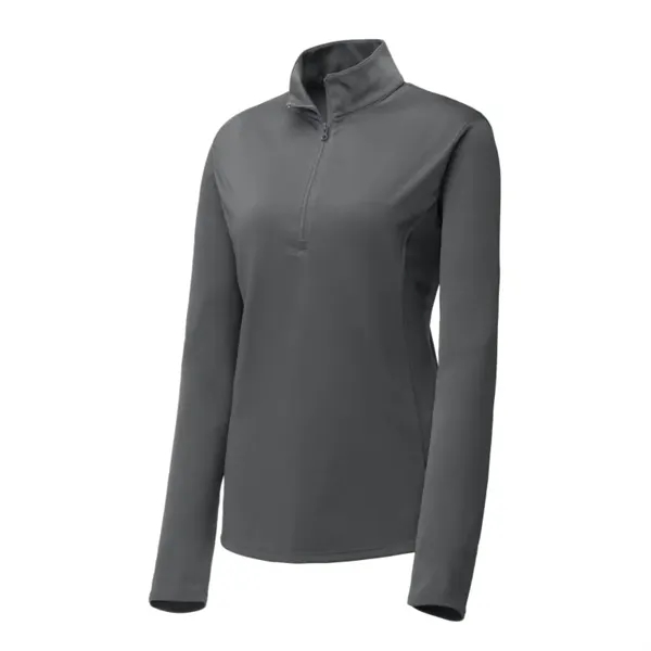 Sport-Tek Women's PosiCharge Competitor 1/4-Zip Pullover. - Sport-Tek Women's PosiCharge Competitor 1/4-Zip Pullover. - Image 5 of 11