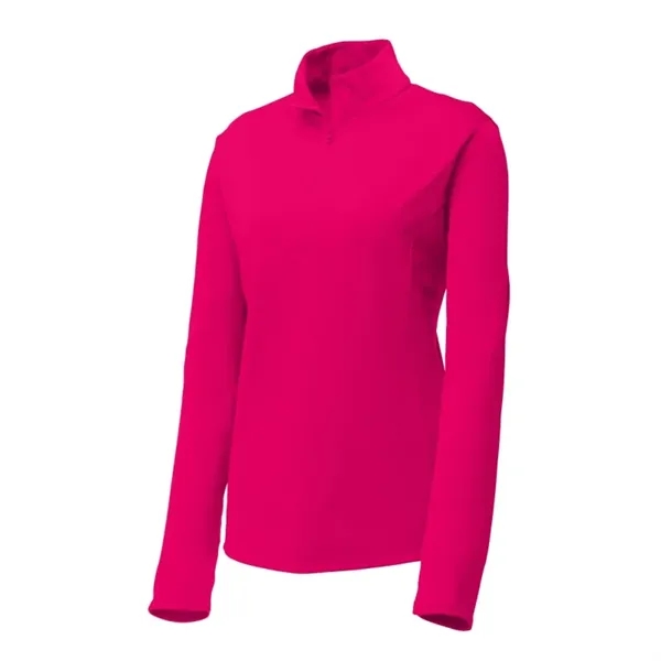 Sport-Tek Women's PosiCharge Competitor 1/4-Zip Pullover. - Sport-Tek Women's PosiCharge Competitor 1/4-Zip Pullover. - Image 7 of 11