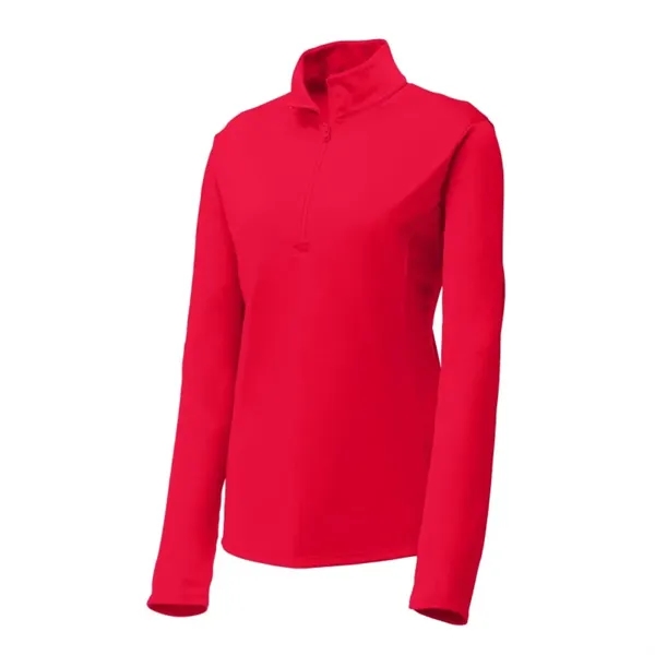 Sport-Tek Women's PosiCharge Competitor 1/4-Zip Pullover. - Sport-Tek Women's PosiCharge Competitor 1/4-Zip Pullover. - Image 10 of 11
