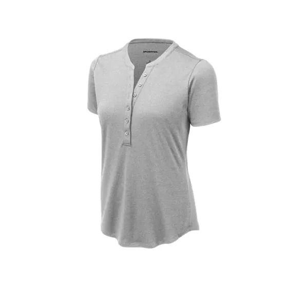 Sport-Tek Women's Endeavor Henley. - Sport-Tek Women's Endeavor Henley. - Image 4 of 4