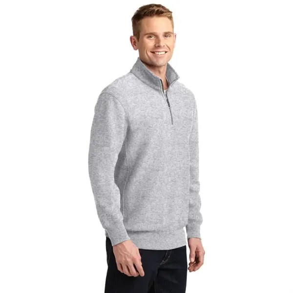 Sport-Tek Super Heavyweight 1/4-Zip Pullover Sweatshirt. - Sport-Tek Super Heavyweight 1/4-Zip Pullover Sweatshirt. - Image 0 of 5
