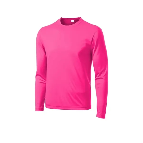Sport-Tek Long Sleeve PosiCharge Competitor Tee. - Sport-Tek Long Sleeve PosiCharge Competitor Tee. - Image 17 of 25