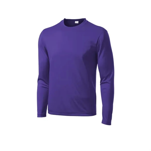 Sport-Tek Long Sleeve PosiCharge Competitor Tee. - Sport-Tek Long Sleeve PosiCharge Competitor Tee. - Image 20 of 25
