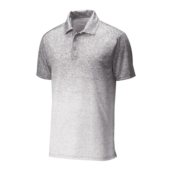 Sport-Tek Ombre Heather Polo. - Sport-Tek Ombre Heather Polo. - Image 4 of 5
