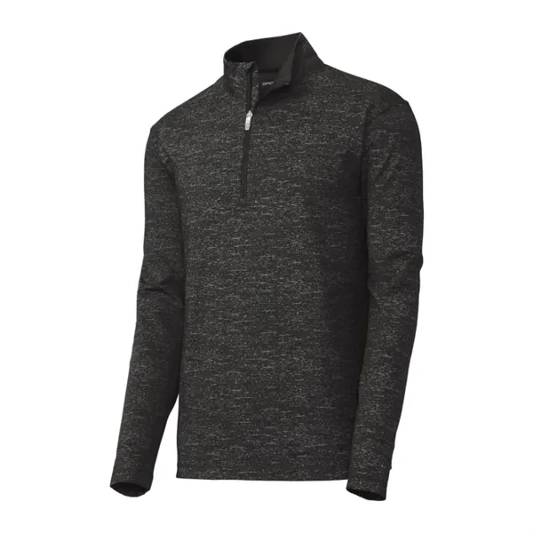 Sport-Tek Sport-Wick Stretch Reflective Heather 1/2-Zip P... - Sport-Tek Sport-Wick Stretch Reflective Heather 1/2-Zip P... - Image 1 of 4