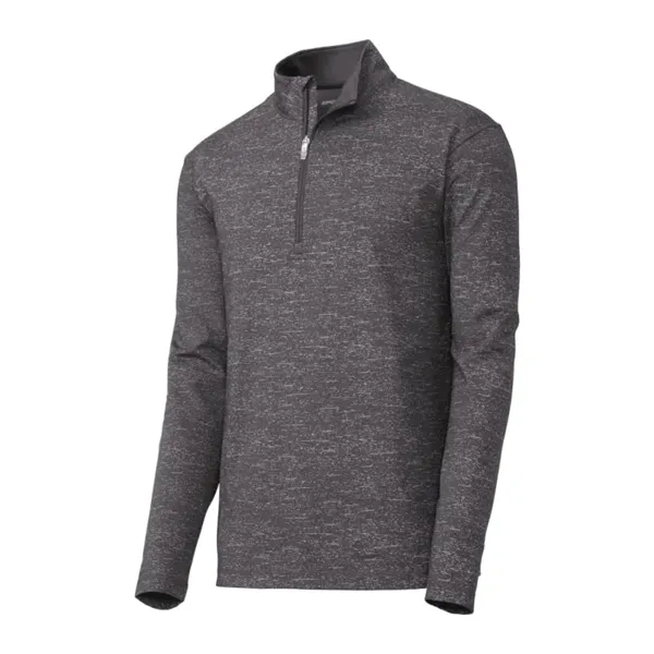 Sport-Tek Sport-Wick Stretch Reflective Heather 1/2-Zip P... - Sport-Tek Sport-Wick Stretch Reflective Heather 1/2-Zip P... - Image 2 of 4