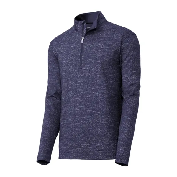 Sport-Tek Sport-Wick Stretch Reflective Heather 1/2-Zip P... - Sport-Tek Sport-Wick Stretch Reflective Heather 1/2-Zip P... - Image 3 of 4