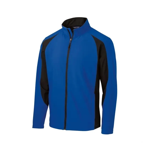Sport-Tek Colorblock Soft Shell Jacket. - Sport-Tek Colorblock Soft Shell Jacket. - Image 5 of 5