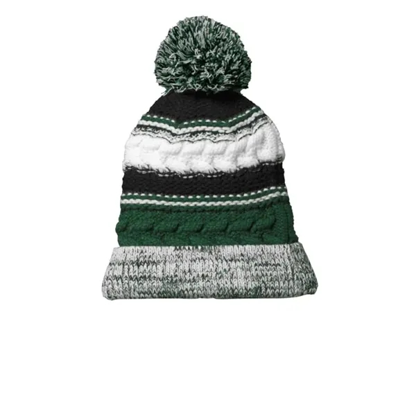 Sport-Tek Pom Pom Team Beanie. - Sport-Tek Pom Pom Team Beanie. - Image 0 of 9