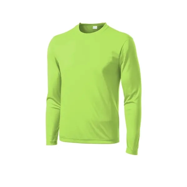 Sport-Tek Tall Long Sleeve PosiCharge Competitor Tee. - Sport-Tek Tall Long Sleeve PosiCharge Competitor Tee. - Image 7 of 12