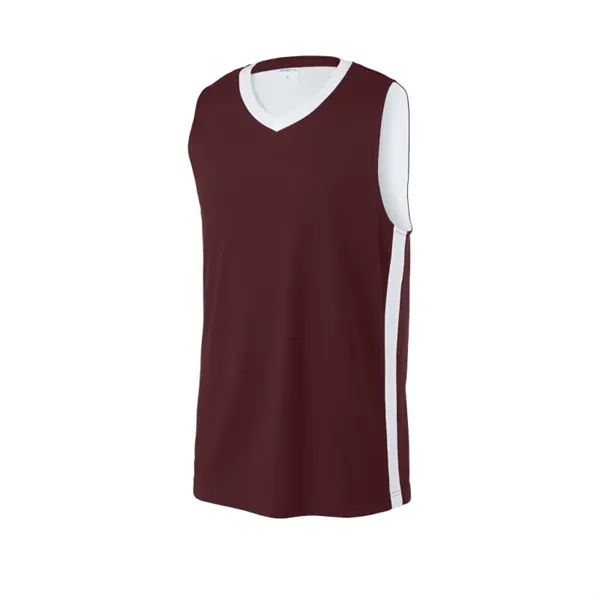 Sport-Tek Rival Basketball Rev Jersey - Sport-Tek Rival Basketball Rev Jersey - Image 5 of 8
