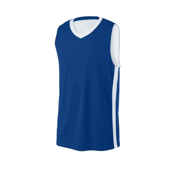 Sport-Tek Rival Basketball Rev Jersey - Sport-Tek Rival Basketball Rev Jersey - Image 8 of 8