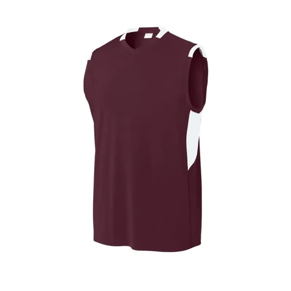 Sport-Tek Club Sleeveless V-Neck - Sport-Tek Club Sleeveless V-Neck - Image 4 of 7