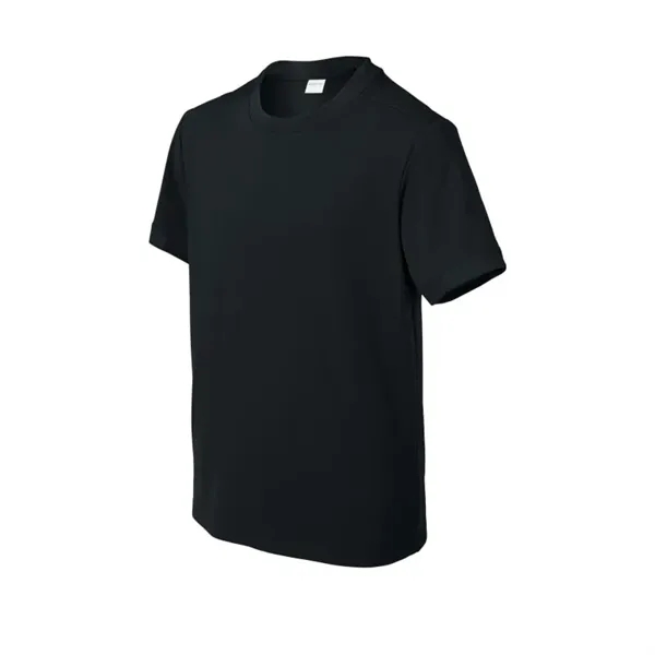 Sport-Tek Youth Club Short Sleeve Crew - Sport-Tek Youth Club Short Sleeve Crew - Image 1 of 13