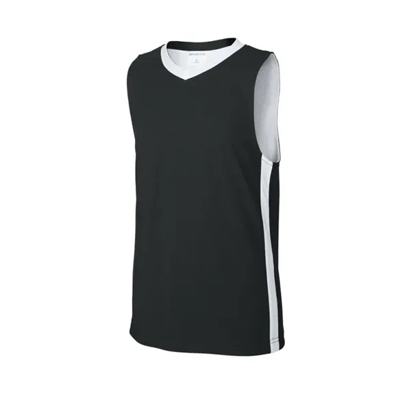 Sport-Tek Youth Rival Basketball Rev Jersey - Sport-Tek Youth Rival Basketball Rev Jersey - Image 1 of 8