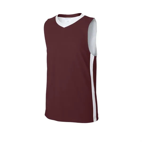 Sport-Tek Youth Rival Basketball Rev Jersey - Sport-Tek Youth Rival Basketball Rev Jersey - Image 5 of 8