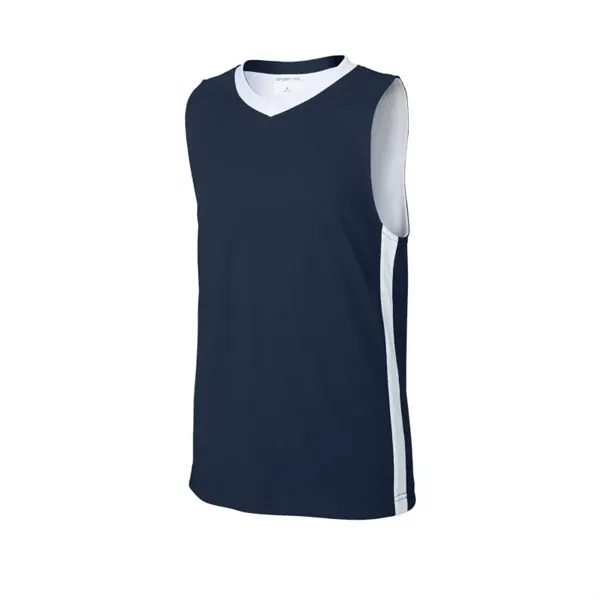 Sport-Tek Youth Rival Basketball Rev Jersey - Sport-Tek Youth Rival Basketball Rev Jersey - Image 7 of 8