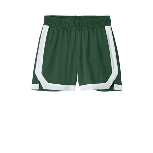 Sport-Tek Youth Rival Basketball 5" Short - Sport-Tek Youth Rival Basketball 5" Short - Image 4 of 8