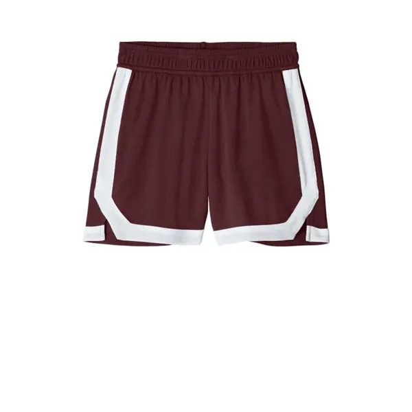 Sport-Tek Youth Rival Basketball 5" Short - Sport-Tek Youth Rival Basketball 5" Short - Image 5 of 8