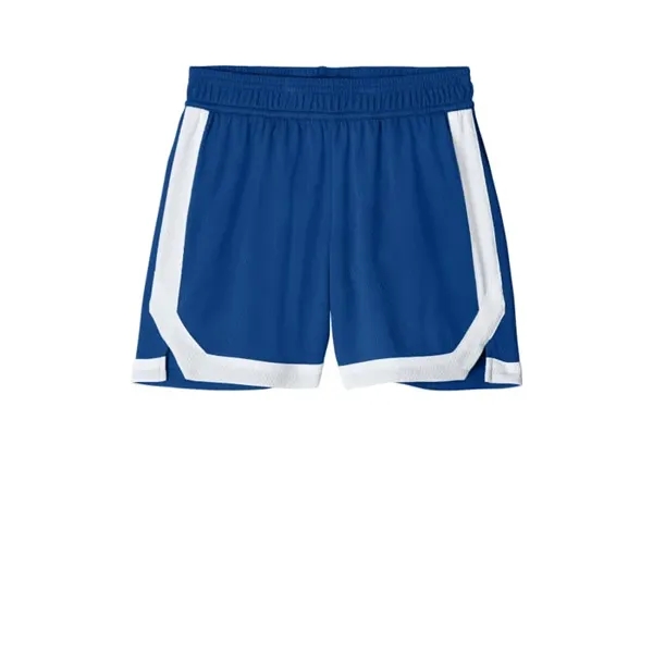 Sport-Tek Youth Rival Basketball 5" Short - Sport-Tek Youth Rival Basketball 5" Short - Image 8 of 8