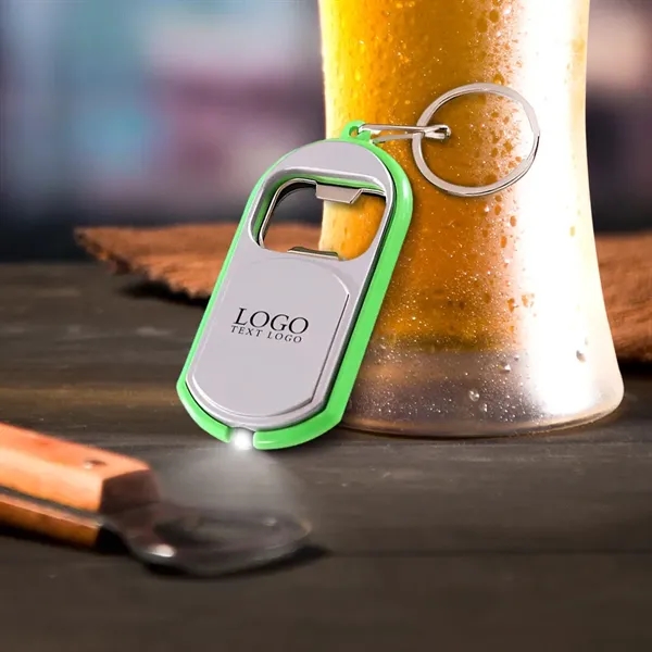 3-in-1 Custom LED Bottle Opener Keychain - 3-in-1 Custom LED Bottle Opener Keychain - Image 9 of 9