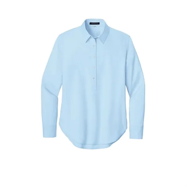 Mercer+Mettle Women's Long Sleeve Modern Oxford Shirt - Mercer+Mettle Women's Long Sleeve Modern Oxford Shirt - Image 2 of 2