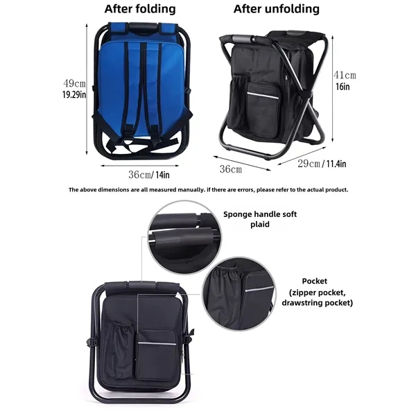 Wholesale Cooler Backpack Chair Custom Logo - Wholesale Cooler Backpack Chair Custom Logo - Image 2 of 5