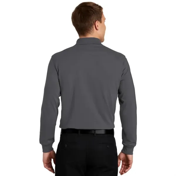 Port Authority Rapid Dry Long Sleeve Polo. - Port Authority Rapid Dry Long Sleeve Polo. - Image 0 of 4