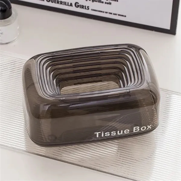 Custom PET ABS Facial Tissue Box Cover Holder Storage - Custom PET ABS Facial Tissue Box Cover Holder Storage - Image 1 of 3