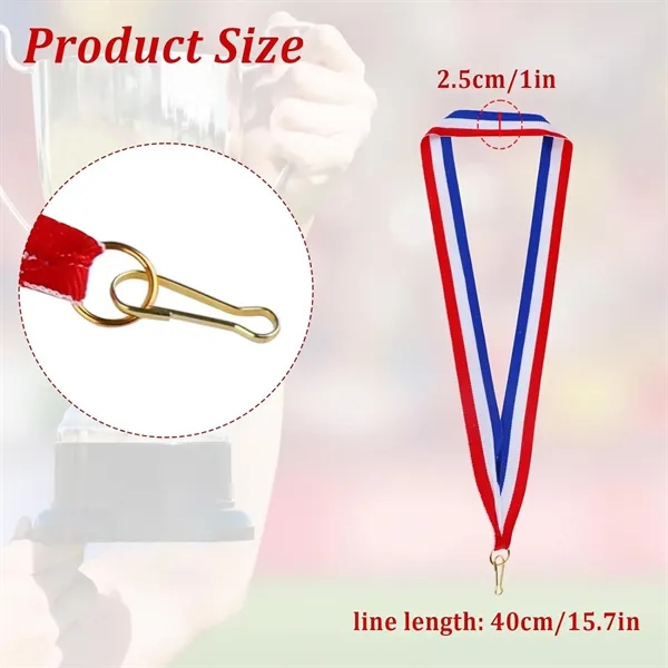 Medal Ribbons with Snap Clips - Medal Ribbons with Snap Clips - Image 7 of 9
