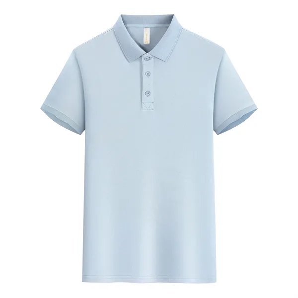 Unisex Short Sleeve Polo Shirts - Unisex Short Sleeve Polo Shirts - Image 7 of 18