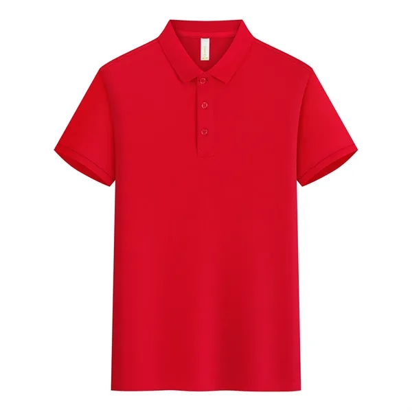 Unisex Short Sleeve Polo Shirts - Unisex Short Sleeve Polo Shirts - Image 11 of 18