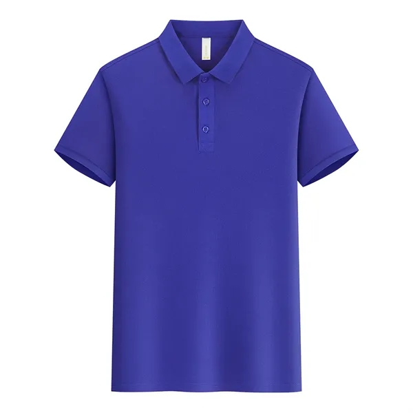 Unisex Short Sleeve Polo Shirts - Unisex Short Sleeve Polo Shirts - Image 12 of 18
