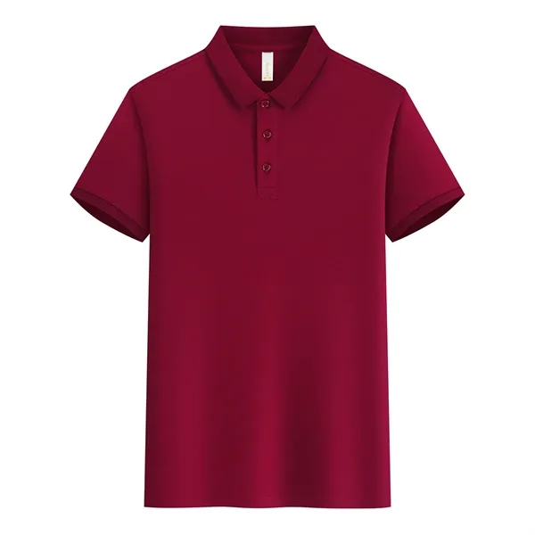 Unisex Short Sleeve Polo Shirts - Unisex Short Sleeve Polo Shirts - Image 15 of 18