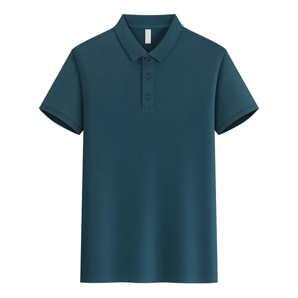 Unisex Short Sleeve Polo Shirts - Unisex Short Sleeve Polo Shirts - Image 17 of 18