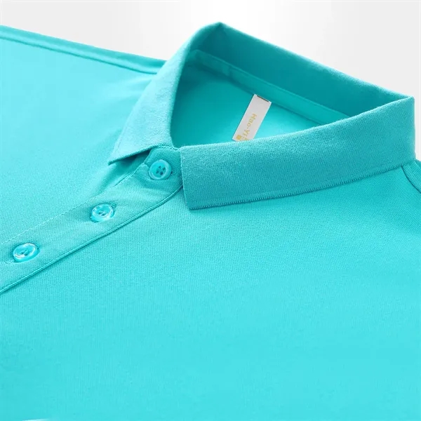 Unisex Short Sleeve Polo Shirts - Unisex Short Sleeve Polo Shirts - Image 4 of 18