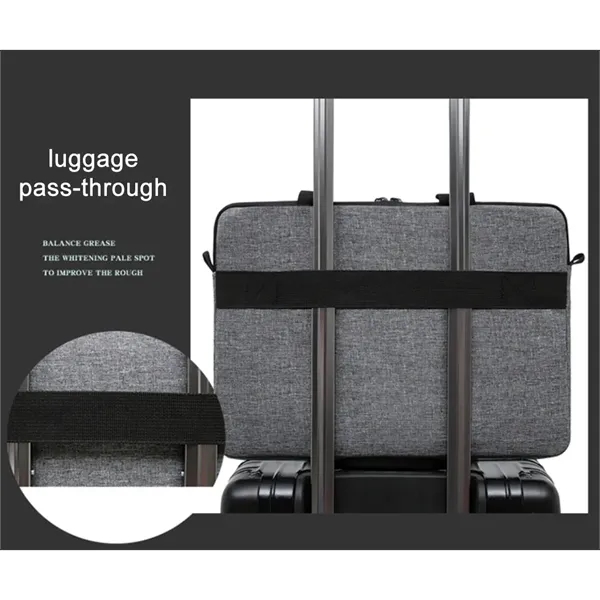 15.6 inch Laptop bag with Shoulder Strap - 15.6 inch Laptop bag with Shoulder Strap - Image 3 of 4
