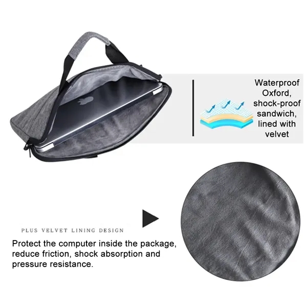 15.6 inch Laptop bag with Shoulder Strap - 15.6 inch Laptop bag with Shoulder Strap - Image 4 of 4
