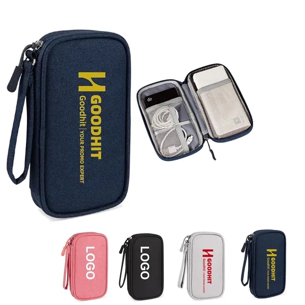 Electronic Organizer Travel Cable Accessories Bag - Electronic Organizer Travel Cable Accessories Bag - Image 0 of 3
