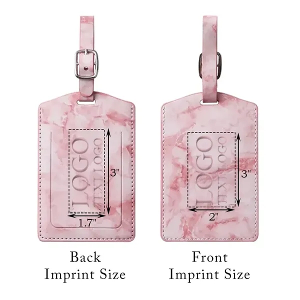 Marble Luggage Tag - Marble Luggage Tag - Image 2 of 15