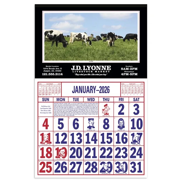 Skinner & Kennedy™ Large Everyday Farm Memo - Skinner & Kennedy™ Large Everyday Farm Memo - Image 1 of 2