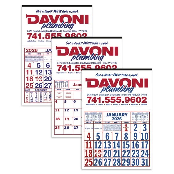 Skinner & Kennedy™ Billboard Apron Calendar