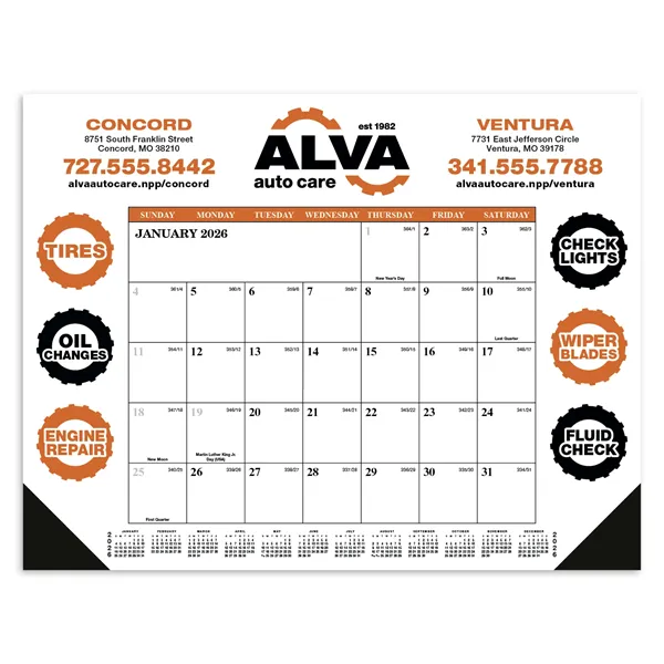 Desk Pad Calendar - Desk Pad Calendar - Image 0 of 0