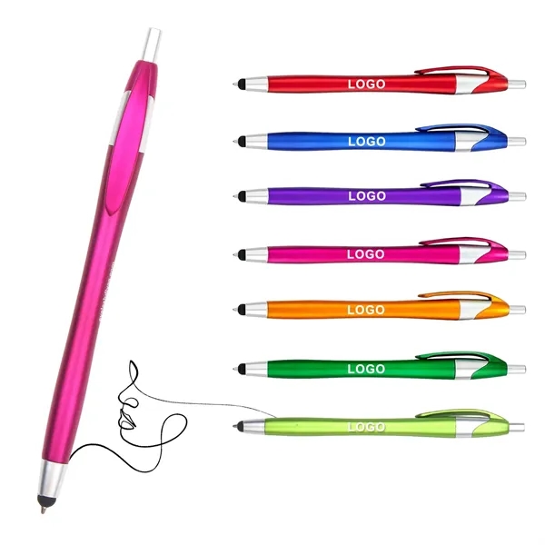 Click-Type Slim Ballpoint Pen - Click-Type Slim Ballpoint Pen - Image 2 of 5