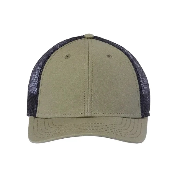 Atlantis Headwear Sustainable Recy Three Trucker Cap - Atlantis Headwear Sustainable Recy Three Trucker Cap - Image 8 of 10