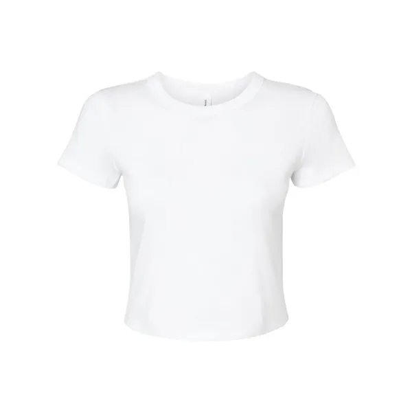 BELLA + CANVAS Women's Micro Rib Baby Tee - BELLA + CANVAS Women's Micro Rib Baby Tee - Image 9 of 10