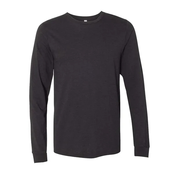 BELLA + CANVAS Heather CVC Long Sleeve Tee - BELLA + CANVAS Heather CVC Long Sleeve Tee - Image 4 of 24